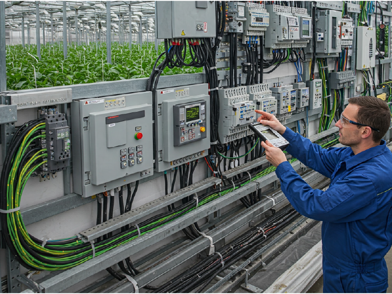 Greenhouse Electrical Automation Design